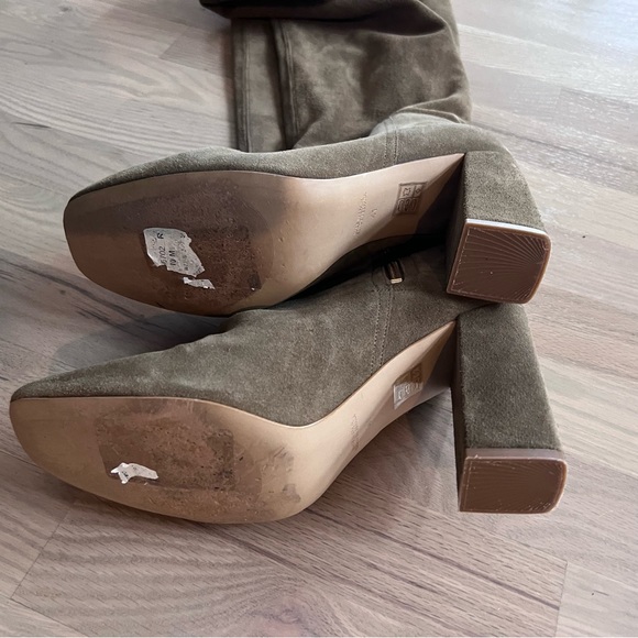 Free people high heel over knee suede boots size 41. - Picture 9 of 15